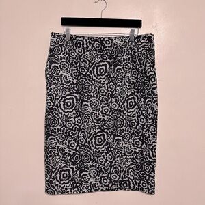 RipSkirt Hawaii Night Blooms Midi Wrap Skirt Length 3 Beach Cover Up size Large